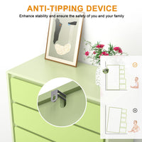 Oversized Dresser with Anti-Tipping Device