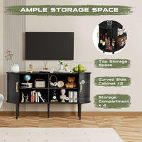 Compact console cabinet