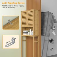 Cabinets Over the Toilet, Cut-Out Handles