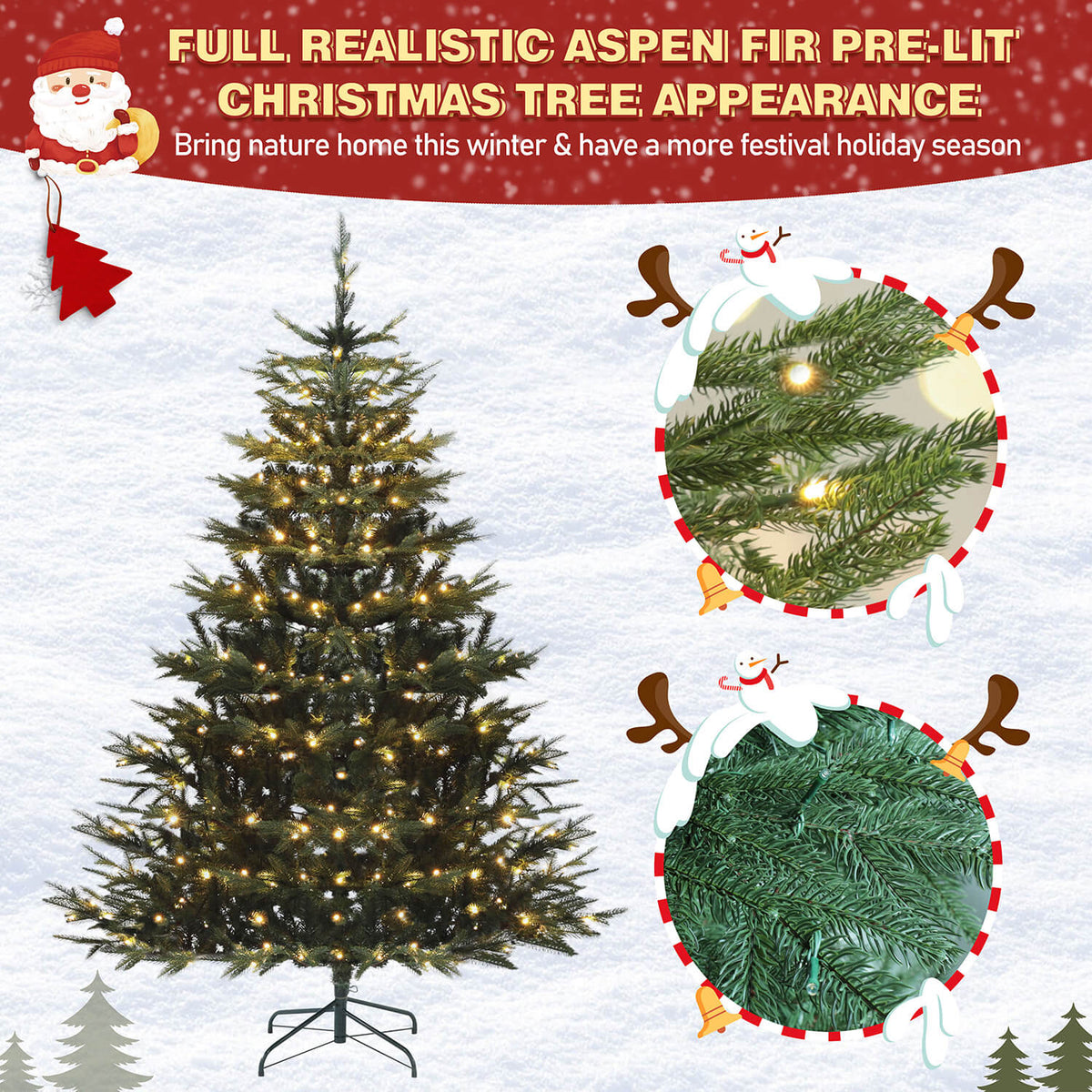 homebase aspen fir christmas tree