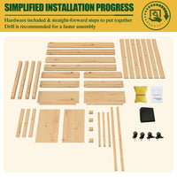 raised planter box on wheels