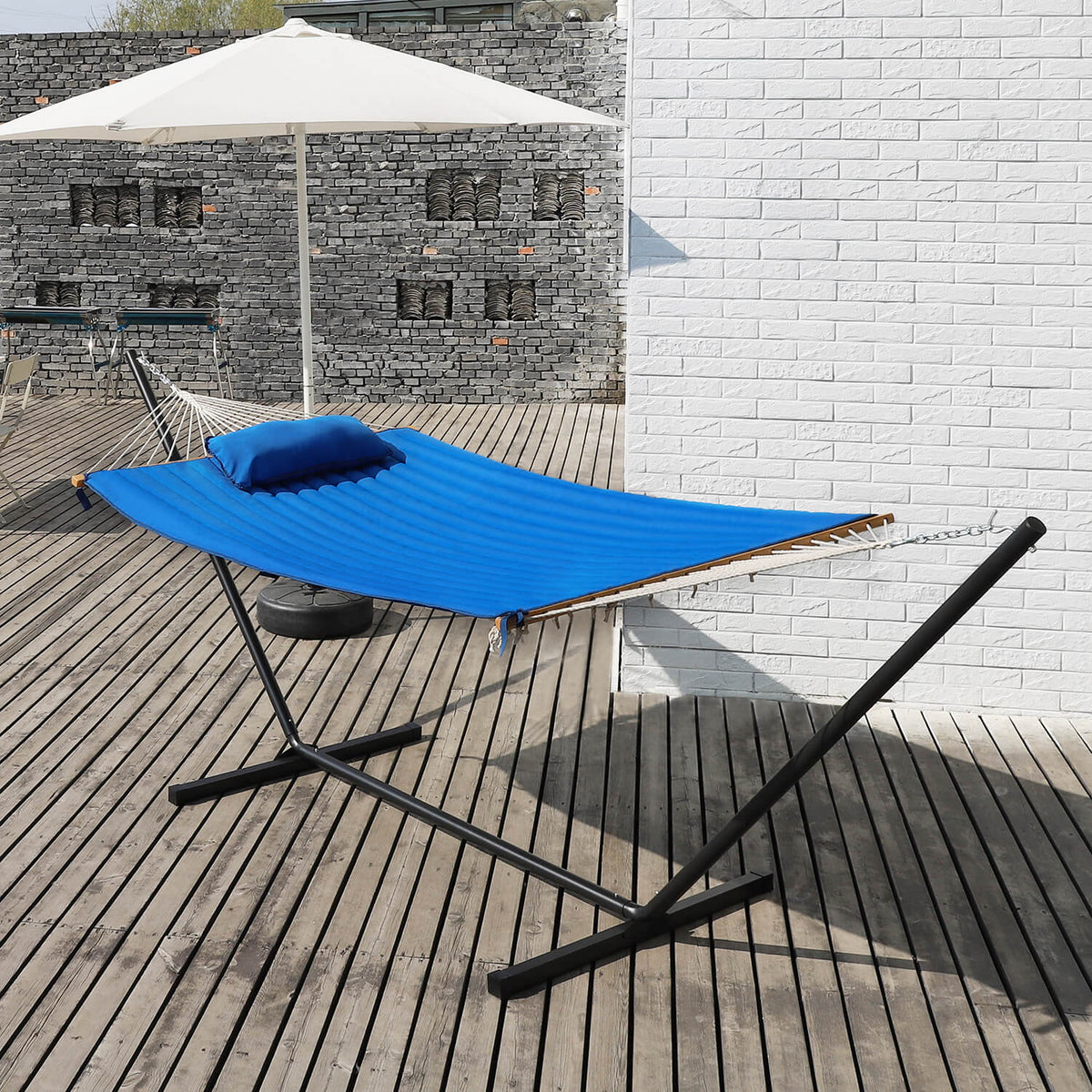 two person hammock with stand