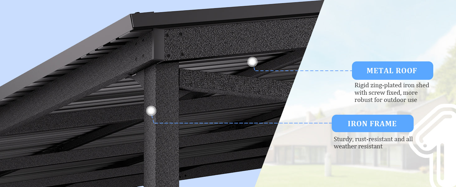 Metal Roof Patio Cover