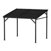 8x10 Aluminum Lean to Gazebo