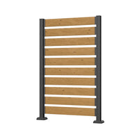 Wood Privacy Screen for AC Units