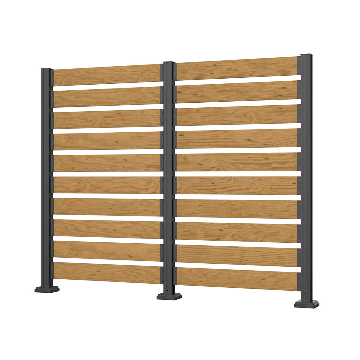 Wood Privacy Screen, 2pcs