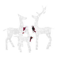 white outdoor reindeer