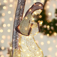 lighted nativity scenes for outside