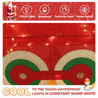 outdoor christmas train set