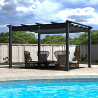 10x10 aluminum pergola