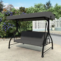 Porch Swing Chair, gray