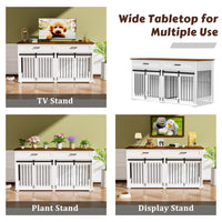 Indoor dog kennel multi-use furniture