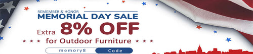 Memorial Day - Extra 8% Off