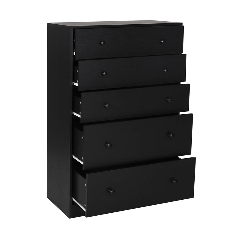 Black Drawer Chest Dresser