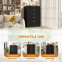 5 Drawer Chest Dresser for Living room, Entryway, Dining Room