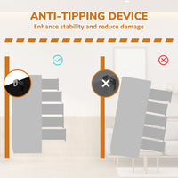 5 Drawer Chest Dresser with anti-tipping Device