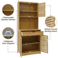 narrow tall kitchen cabinet