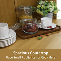 microwave storage cabinet