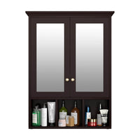 Veikous Bathroom Medicine Cabinet with Mirror, Wall Mounted Storage