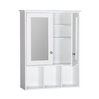 Veikous Bathroom Medicine Cabinet with Mirror, Wall Mounted Storage