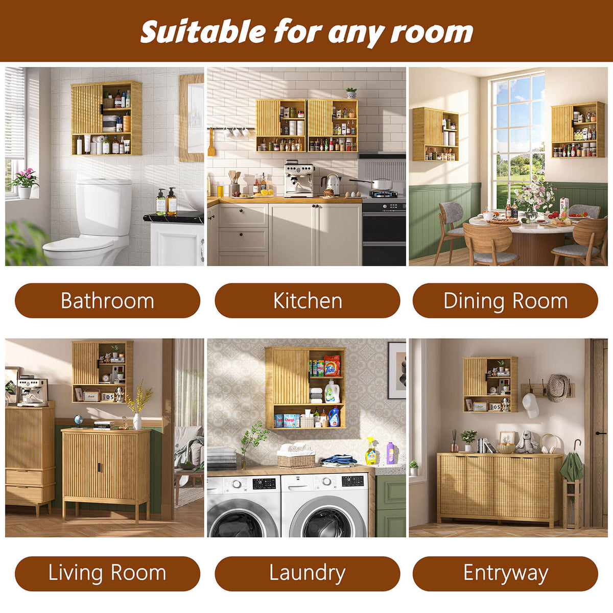 Bathroom Cabinet Wall Mounted