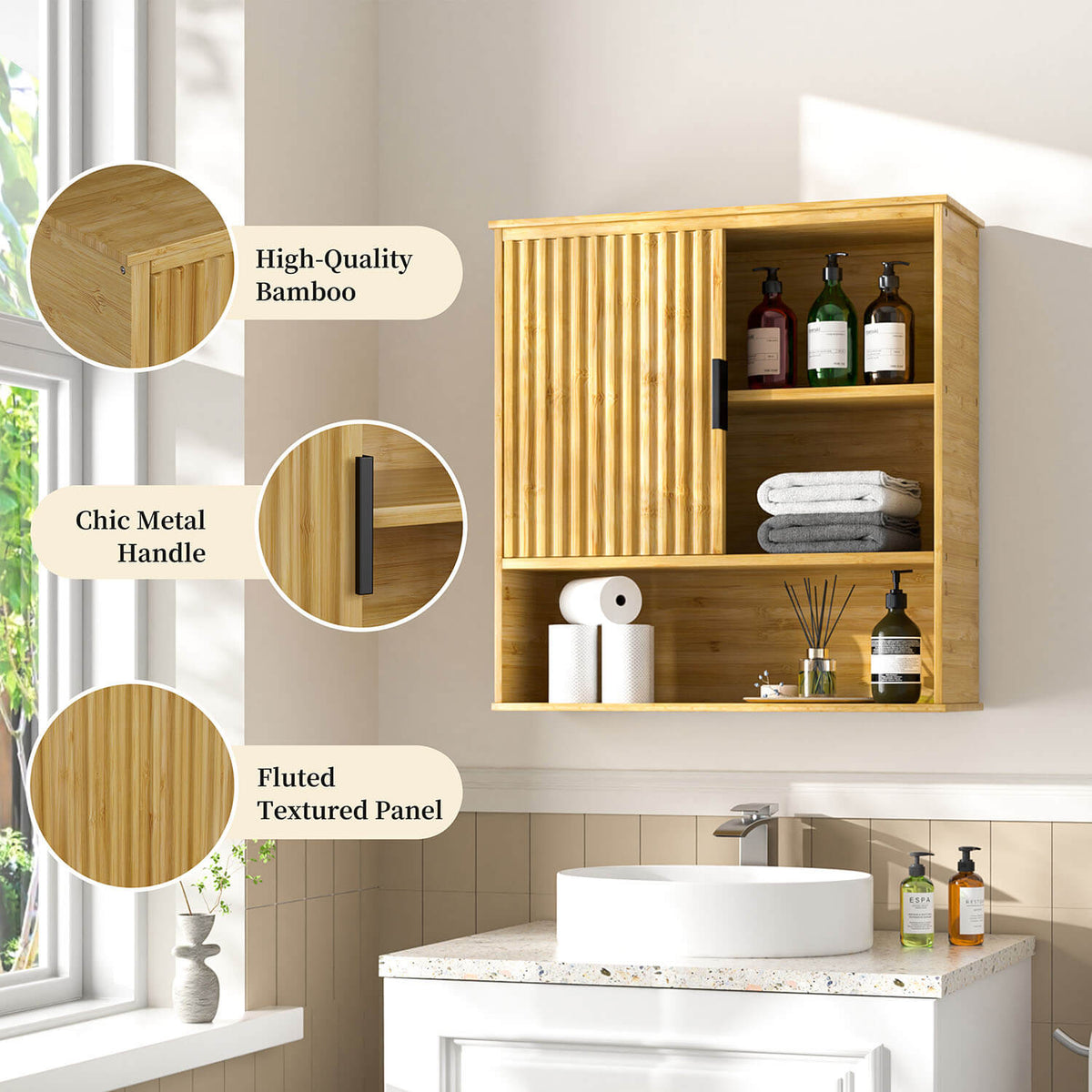 Bathroom Cabinet Wall Mounted