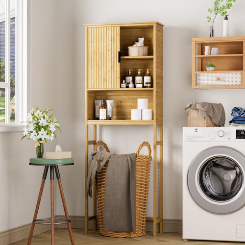 Bathroom space saver cabinet