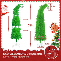 Easy Assembly Christmas Tree with Power Cord, 6FT