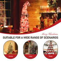 Versatile Use 6FT Christmas Tree with Life-Like Branches