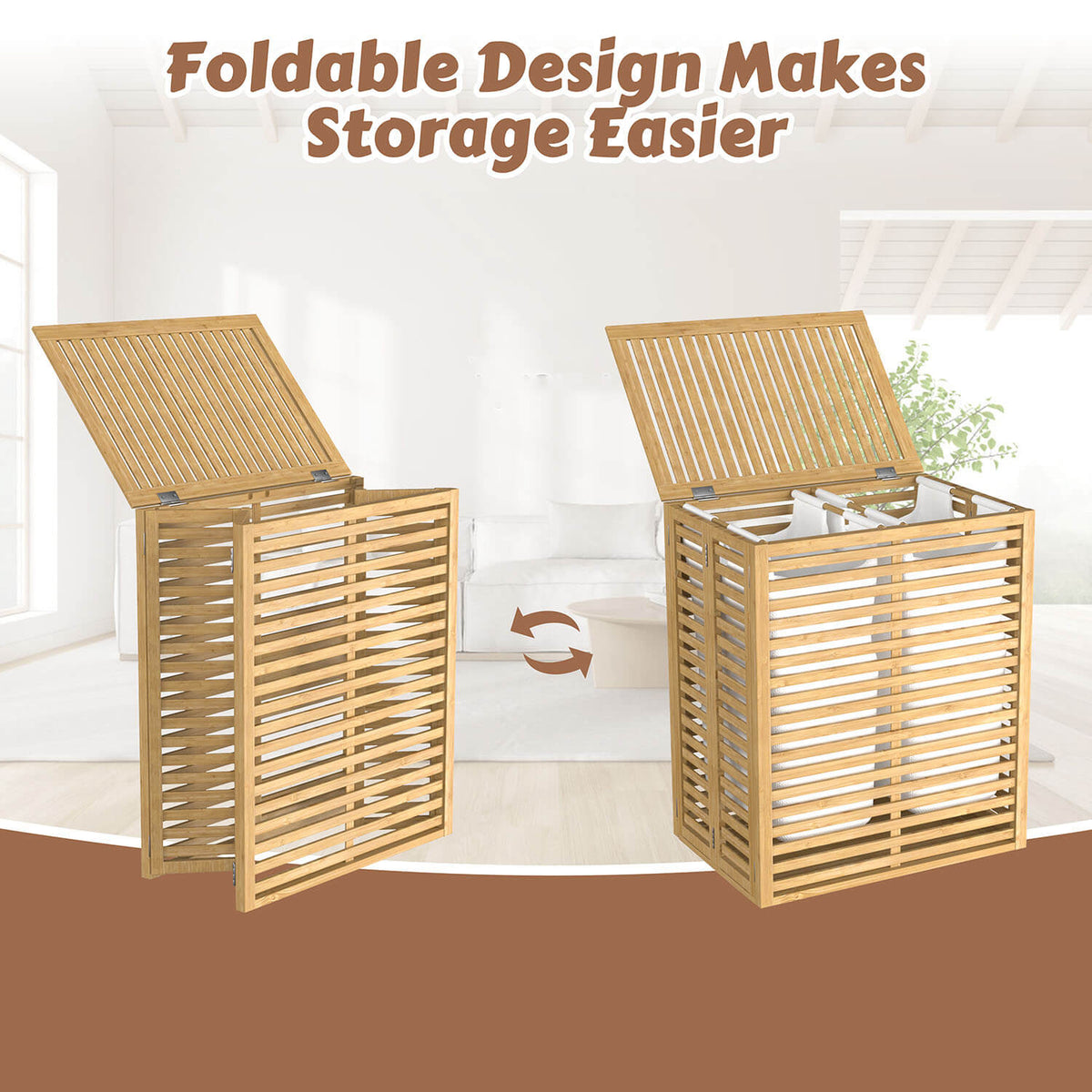 bamboo laundry bag