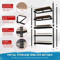 Sturdy steel shelving organizer