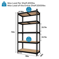 2000lbs Utility Rack