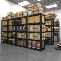 commercial shelving unit