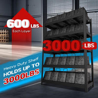 3000 LBS Capacity Metal Storage Rack