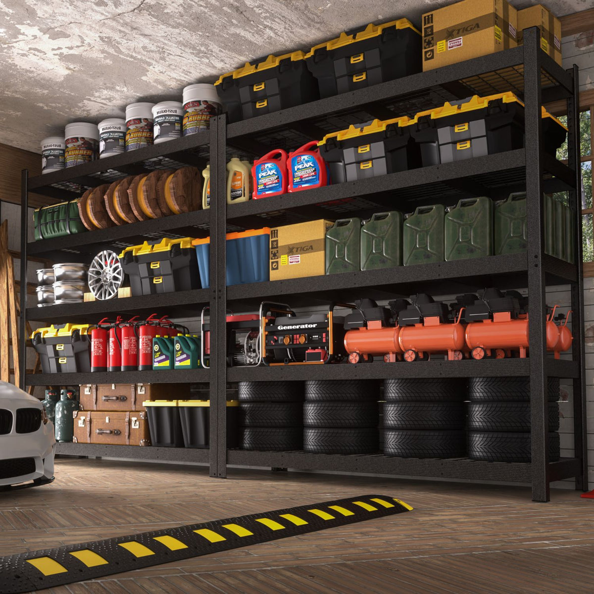Boltless Heavy Duty 5-Tier Storage Shelving