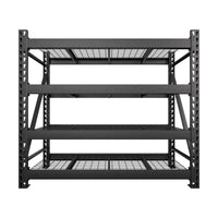 Veikous 4-Tier Adjustable Shelves for Basement