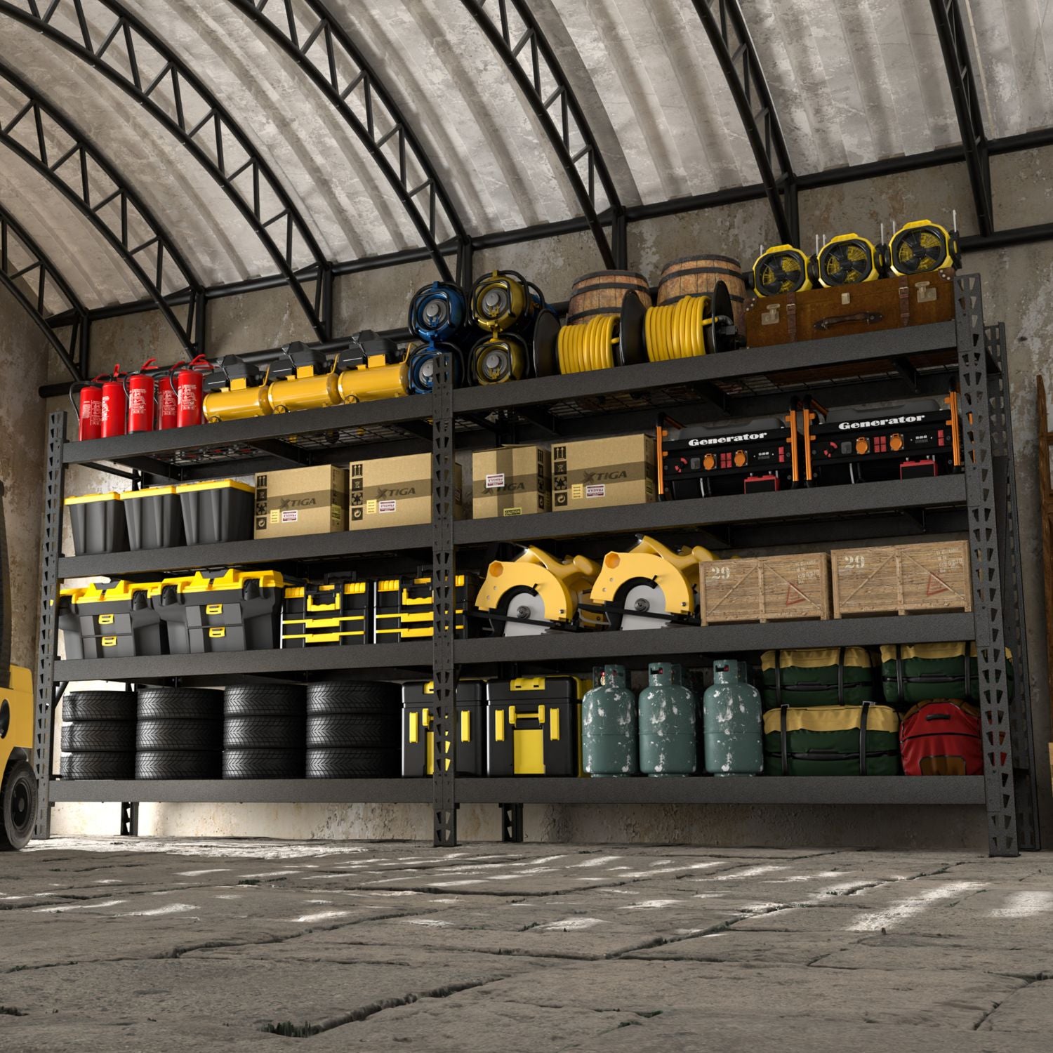 Veikous Heavy Duty Garage Shelves for Multipurpose