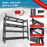 Easy Assembly Industrial Utility Rack