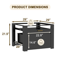 Veikous Washer Pedestals, Laundry & Dryer Pedestal