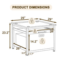 29 × 29 Washer Stand