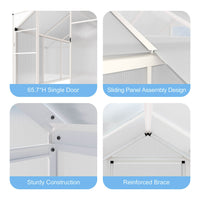 Sliding Panel Greenhouse