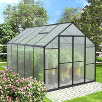 8x10 Large aluminum greenhouse