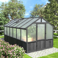 Cedar Greenhouse with Window