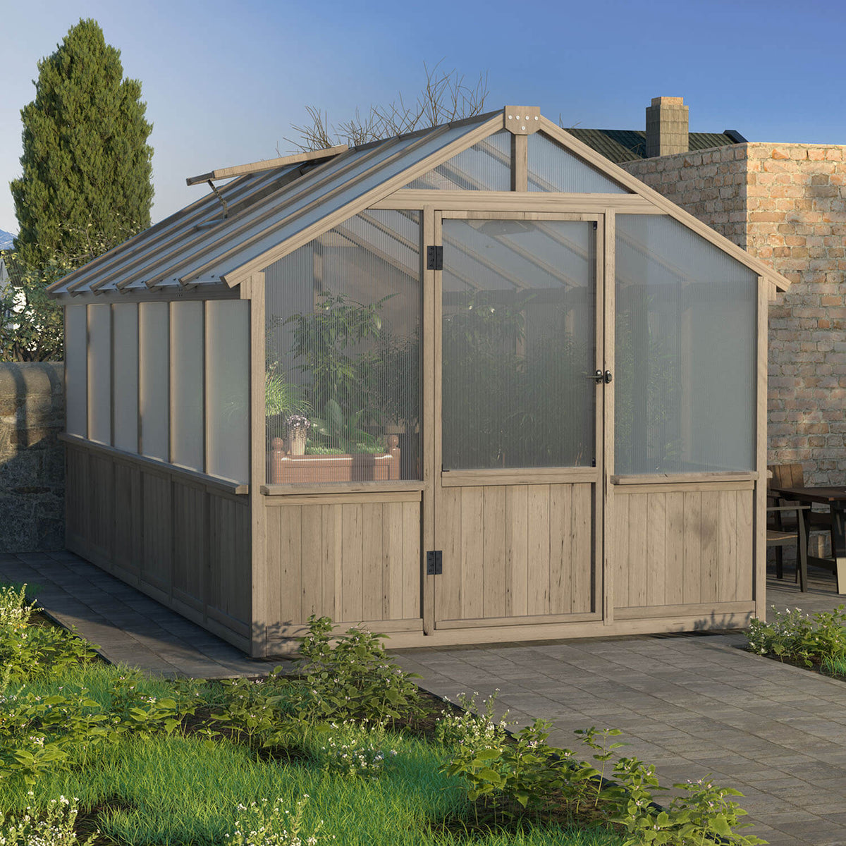 8x12 Backyard Greenhouse
