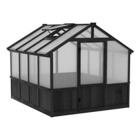 Weather-Resistant Greenhouse,Black