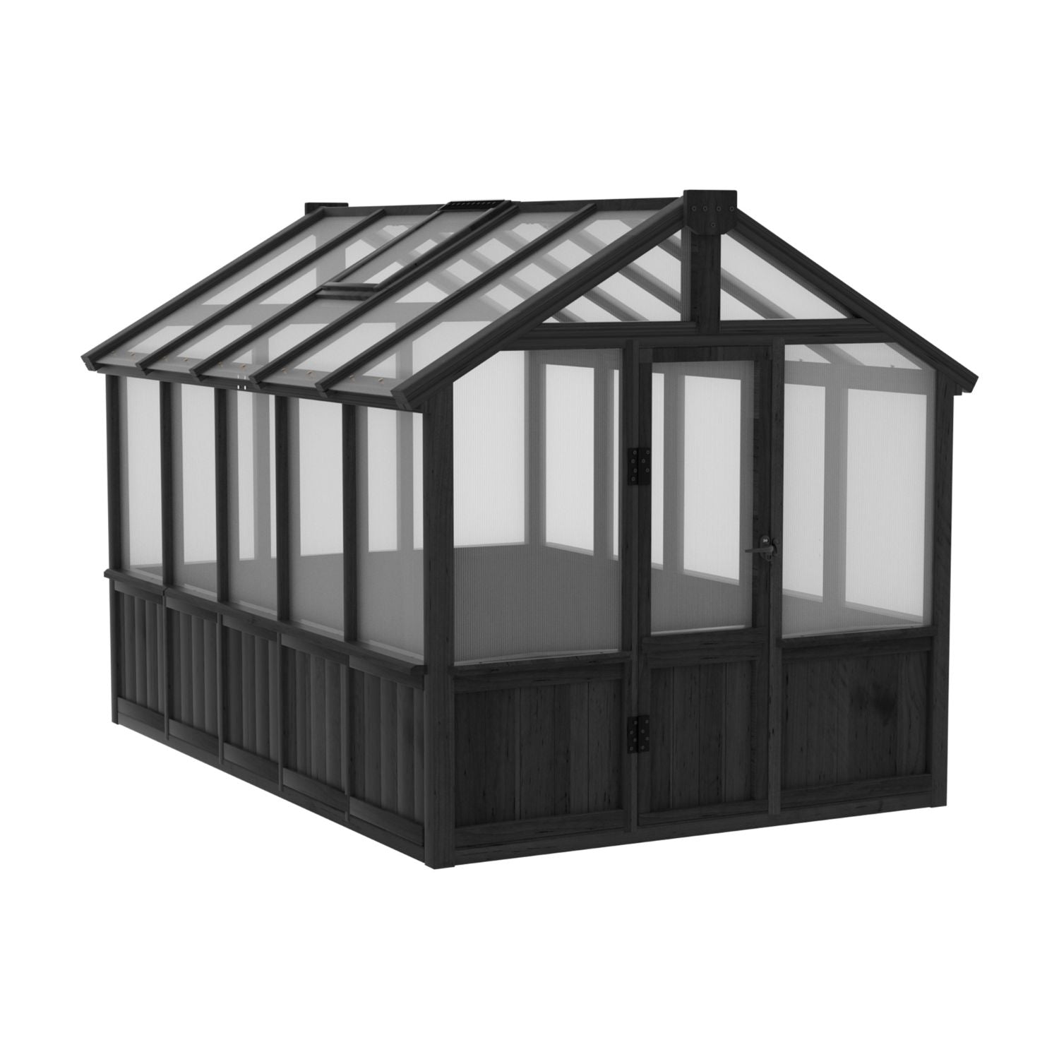 6 x 8 Wooden Greenhouse with Vented Window for Sale – Veikous