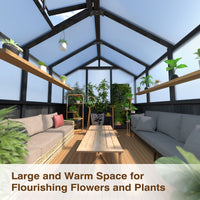 Large Wooden Greenhouse from Veikous