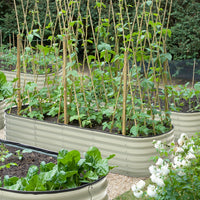 galvanized raised garden bed, 23in