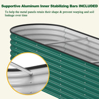 outdoor planter box, stainless steel