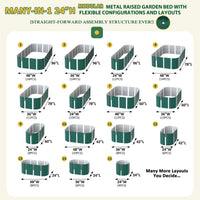 24"H Raised Garden Bed